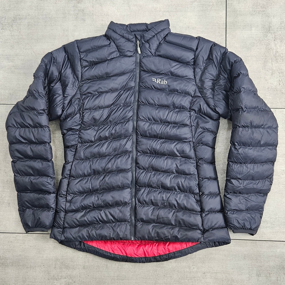 Rab Cirrus Jacket Womens Medium Dark Blue Pertex Quantum PrimaLoft Puffer QIP-28